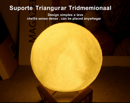 LUMINARIA DE LUA DE LED