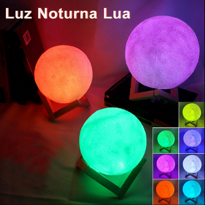 LUMINARIA DE LUA DE LED