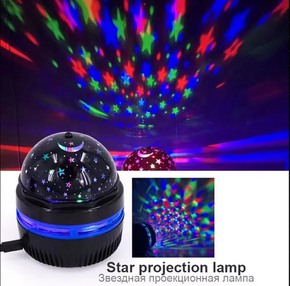 Projetor de céu estrelado LED colorido